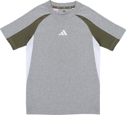 T-SHIRT ΜΕ ΚΟΝΤΑ ΜΑΝΙΚΙΑ - ADIDAS