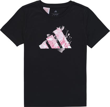 T-SHIRT ΜΕ ΚΟΝΤΑ ΜΑΝΙΚΙΑ - ADIDAS