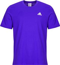 T-SHIRT ΜΕ ΚΟΝΤΑ ΜΑΝΙΚΙΑ ESSENTIALS SINGLE JERSEY EMBROIDERED SMALL LOGO T-SHIRT ADIDAS από το SPARTOO