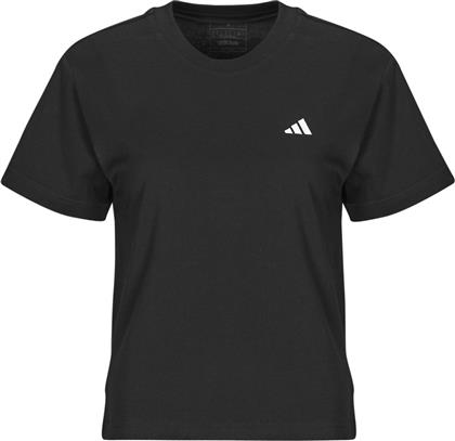 T-SHIRT ΜΕ ΚΟΝΤΑ ΜΑΝΙΚΙΑ ESSENTIALS SMALL LOGO T-SHIRT ADIDAS