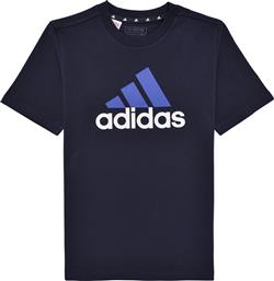 T-SHIRT ΜΕ ΚΟΝΤΑ ΜΑΝΙΚΙΑ ESSENTIALS TWO-COLOR BIG LOGO COTTON T-SHIRT ADIDAS