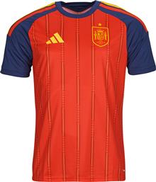 T-SHIRT ΜΕ ΚΟΝΤΑ ΜΑΝΙΚΙΑ HOME SPAIN FOOTBALL JERSEY ADIDAS