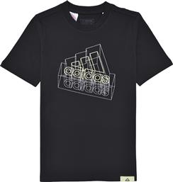 T-SHIRT ΜΕ ΚΟΝΤΑ ΜΑΝΙΚΙΑ TECH TABLE GRAPHIC T-SHIRT ADIDAS