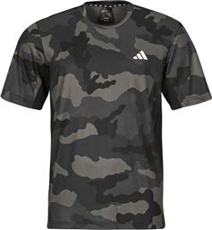 T-SHIRT ΜΕ ΚΟΝΤΑ ΜΑΝΙΚΙΑ TRAIN ESSENTIALS CAMO ALLOVER PRINT T-SHIRT ADIDAS