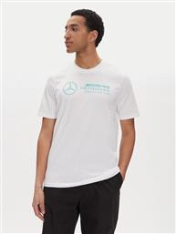 T-SHIRT MERCEDES - AMG PETRONAS FORMULA ONE TEAM DNA GRAPHIC JV5456 ΛΕΥΚΟ REGULAR FIT ADIDAS