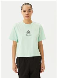 T-SHIRT MERCEDES - AMG PETRONAS FORMULA ONE TEAM PREMIUM JY3077 ΠΡΑΣΙΝΟ LOOSE FIT ADIDAS