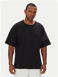 T-SHIRT NEUCLASSICS HZ3700 ΜΑΥΡΟ OVERSIZE ADIDAS