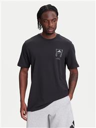 T-SHIRT STADIUM CROWD LJX7474 ΜΑΥΡΟ LOOSE FIT ADIDAS