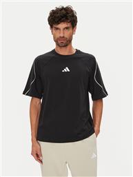 T-SHIRT STADIUM JN1824 ΜΑΥΡΟ REGULAR FIT ADIDAS