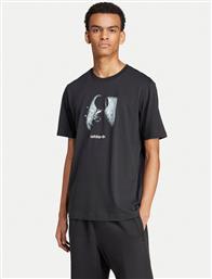 T-SHIRT SUPPLY STREET IY3431 ΜΑΥΡΟ REGULAR FIT ADIDAS