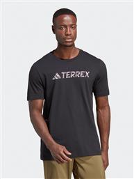 T-SHIRT TERREX CLASSIC LOGO T-SHIRT HZ1399 ΜΑΥΡΟ REGULAR FIT ADIDAS