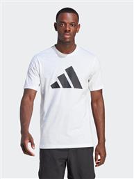 T-SHIRT TRAIN ESSENTIALS FEELREADY LOGO TRAINING IM4373 ΛΕΥΚΟ REGULAR FIT ADIDAS