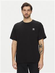 T-SHIRT TREFOIL ESSENTIALS JD0349 ΜΑΥΡΟ OVERSIZE ADIDAS