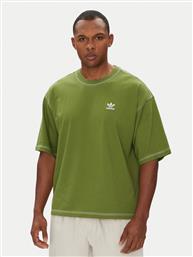 T-SHIRT TREFOIL ESSENTIALS JX5245 ΠΡΑΣΙΝΟ REGULAR FIT ADIDAS