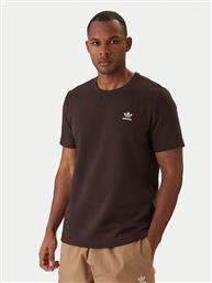 T-SHIRT TREFOIL ESSENTIALS WAFFLE KE1136 ΚΑΦΕ REGULAR FIT ADIDAS