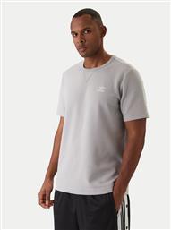 T-SHIRT TREFOIL ESSENTIALS WAFFLE KE1203 ΓΚΡΙ REGULAR FIT ADIDAS