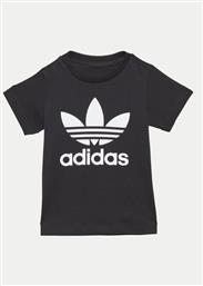 T-SHIRT TREFOIL IX5113 ΜΑΥΡΟ REGULAR FIT ADIDAS