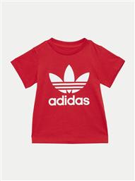 T-SHIRT TREFOIL IX5115 ΚΟΚΚΙΝΟ REGULAR FIT ADIDAS
