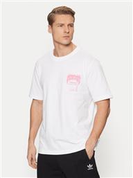 T-SHIRT TREFOIL SERIES FASHION ELEVATED TEE JD0665 ΛΕΥΚΟ REGULAR FIT ADIDAS