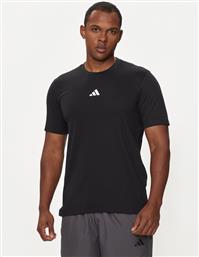 T-SHIRT WORKOUT LOGO IT2124 ΜΑΥΡΟ REGULAR FIT ADIDAS