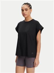 T-SHIRT YOGA JL7800 ΜΑΥΡΟ LOOSE FIT ADIDAS από το MODIVO