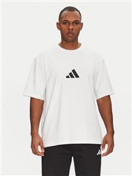 T-SHIRT Z.N.E. JC5482 ΛΕΥΚΟ LOOSE FIT ADIDAS