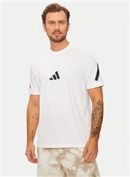 T-SHIRT Z.N.E. JE3078 ΛΕΥΚΟ REGULAR FIT ADIDAS από το MODIVO