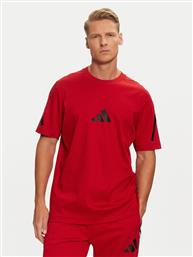 T-SHIRT Z.N.E. JF6386 ΚΟΚΚΙΝΟ REGULAR FIT ADIDAS από το MODIVO