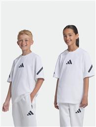 T-SHIRT Z.N.E. JJ4144 ΛΕΥΚΟ LOOSE FIT ADIDAS