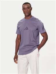 T-SHIRT Z.N.E. JW4740 ΜΩΒ REGULAR FIT ADIDAS