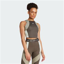 TECHFIT COLORBLOCK TRAINING CROP TANK TOP (9000229044-79430) ADIDAS