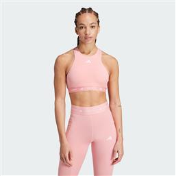 TECHFIT MEDIUM-SUPPORT HIGH-NECK BRA (9000229011-79337) ADIDAS