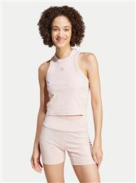 ΤΟΠ LOUNGE IY6735 ΡΟΖ SLIM FIT ADIDAS