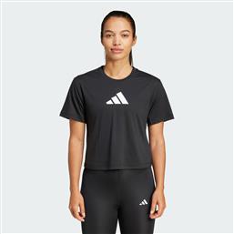 TRAIN ESSENTIALS BIG LOGO PERFORMANCE TRAINING TEE (9000200602-1469) ADIDAS