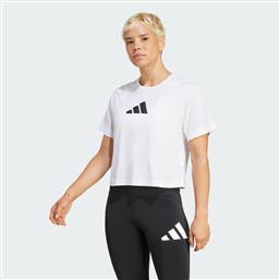 TRAIN ESSENTIALS BIG LOGO PERFORMANCE TRAINING TEE (9000200603-1539) ADIDAS