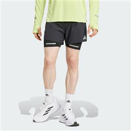 ULTIMATE RUNNING REFLECTIVE 2-IN-1 SHORTS (9000216885-1469) ADIDAS