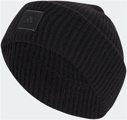 UNISEX ΠΛΕΚΤΟΣ ΣΚΟΥΦΟΣ RIBBED ''WIDE CUFF'' - JM1542 ΜΑΥΡΟ ADIDAS