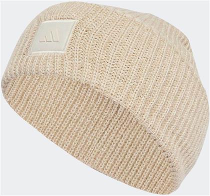 UNISEX ΠΛΕΚΤΟΣ ΣΚΟΥΦΟΣ RIBBED ''WIDE CUFF'' - JM1544 ΜΠΕΖ ADIDAS