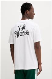 ΒΑΜΒΑΚΕΡΟ ΜΠΛΟΥΖΑΚΙ ΑΝΔΡΙΚΟ, ΧΡΩΜΑ: ΑΣΠΡΟ, JY1828 ADIDAS