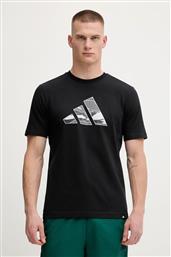 ΒΑΜΒΑΚΕΡΟ ΜΠΛΟΥΖΑΚΙ ΑΝΔΡΙΚΟ, ΧΡΩΜΑ: ΜΑΥΡΟ, JM6381 ADIDAS