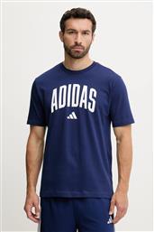 ΒΑΜΒΑΚΕΡΟ ΜΠΛΟΥΖΑΚΙ COLLEGIATE ΑΝΔΡΙΚΟ, ΧΡΩΜΑ: ΜΠΛΕ, JM6417 ADIDAS