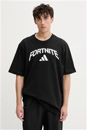 ΒΑΜΒΑΚΕΡΟ ΜΠΛΟΥΖΑΚΙ FORTNITE ΑΝΔΡΙΚΟ, ΧΡΩΜΑ: ΜΑΥΡΟ, JV8012 ADIDAS