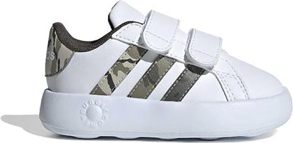 ΒΡΕΦΙΚΑ ΑΘΛΗΤΙΚΑ SNEAKERS ''GRAND COURT MILITARY'' - 341830 ΛΕΥΚΟ ADIDAS