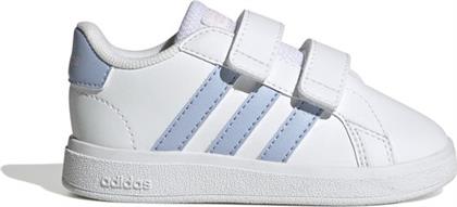 ΒΡΕΦΙΚΑ ΠΑΠΟΥΤΣΙΑ GRAND COURT BABY BLUE - ΛΕΥΚΟ ADIDAS