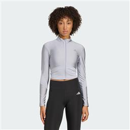 W HYPERGLAM SHINE FULL-ZIP COVER-UP (9000253453-90269) ADIDAS