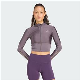 W HYPERGLAM SHINE FULL-ZIP COVER-UP (9000258177-90409) ADIDAS