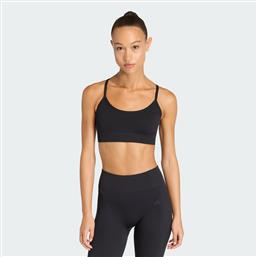 W WORKOUT ESSENTIALS KNIT LIGHT SUPPORT PADDED BRA (9000259402-1469) ADIDAS