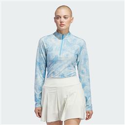 WOMEN'S ULTIMATE365 PRINTED QUARTER-ZIP MOCK (9000184635-76317) ADIDAS