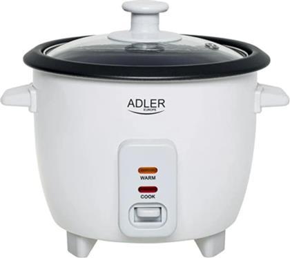 AD-6418 300 W 0.6 L ΛΕΥΚΟ ΒΡΑΣΤΗΡΑΣ ΡΥΖΙΟΥ ADLER