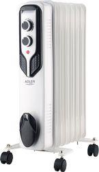 ΚΑΛΟΡΙΦΕΡ ΛΑΔΙΟΥ AD 7815 7 ΦΕΤΕΣ ΛΕΥΚΟ 1500W ADLER
